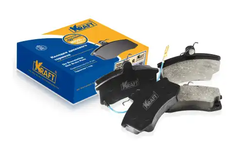 Тормозные колодки дисковые KRAFT КТ 091355