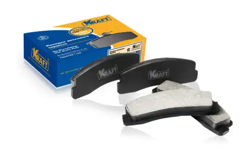 Тормозные колодки дисковые KRAFT КТ 091353