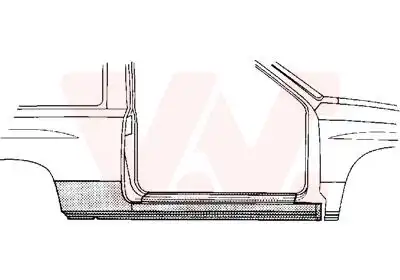  3776102 ПОРОГ КУЗОВА VAN WEZEL