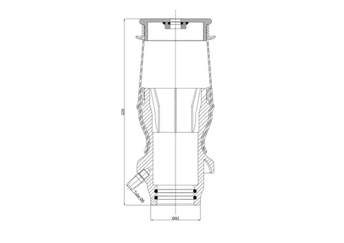 Амортизатор кабины BLACKTECH 11005C