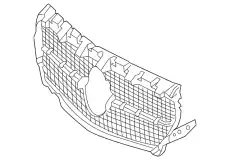 Решетка радиатора MB 117 880 25 00
