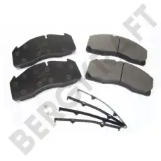 Тормозные колодки дисковые BERGKRAFT BK2912500