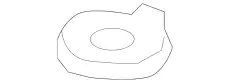Крышка бачка стеклоомывателя HONDA 38513SC4672