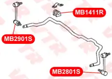 Тяга стабилизатора VTR MB2801S