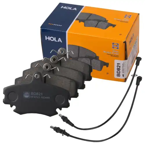 Тормозные колодки дисковые HOLA BD821