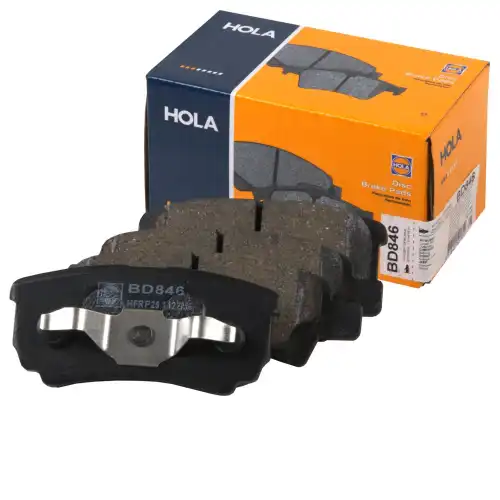 Тормозные колодки дисковые HOLA BD846