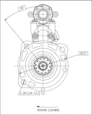 Стартер PRESTOLITE ELECTRI M90R3539SE
