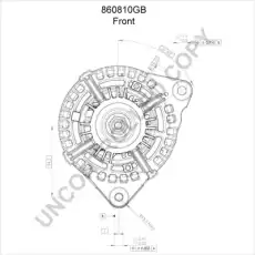 Генератор 24V 110А 860810GB PRESTOLITE ELECTRI