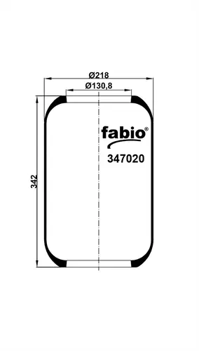 (60)_200051# ROLL AIR SPRING!115x80x91 \ 347020 FABIO