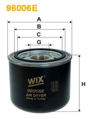 Фильтр воздушный WIX 96006E