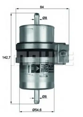 Топливный фильтр KNECHT KLH29/1