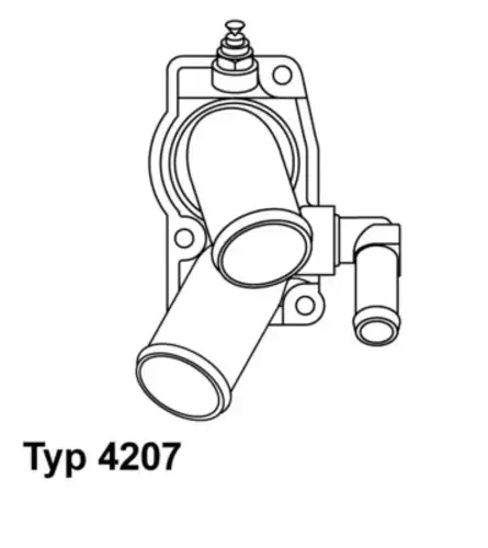 Термостат системы охлаждения WAHLER 4207.92D