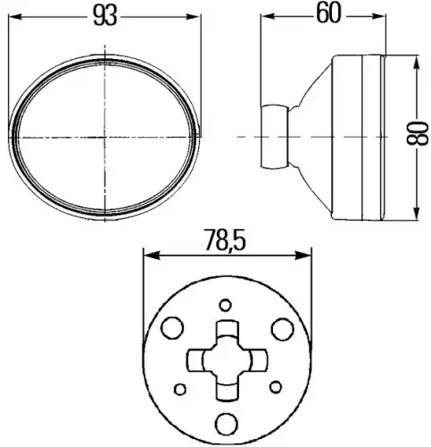 Ходовые огни HELLA 2PT008935011