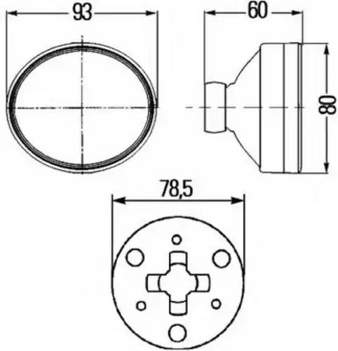 Ходовые огни HELLA 2PT 008 935-017