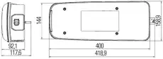 Фонарь задний HELLA 2VP011511241