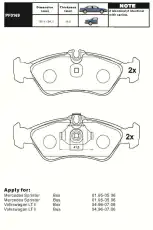 Тормозные колодки дисковые AIKO PF0169