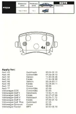 Тормозные колодки дисковые AIKO PF0349
