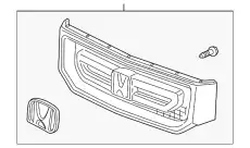 Деталь GRILLE, FR- NH744M 71100SJCA20ZA HONDA