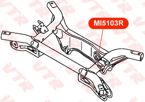 MI5103R САЙЛЕНТБЛОК ДИФФЕРЕНЦИАЛА, ЛЕВЫЙ VTR