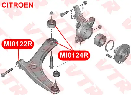 Рычаг подвески VTR MI0122RP