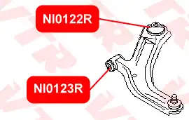 Шаровая опора VTR NI0122R