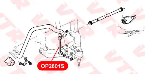 Тяга стабилизатора VTR OP2801S