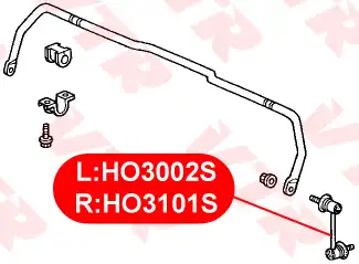 Тяга стабилизатора VTR HO3002S