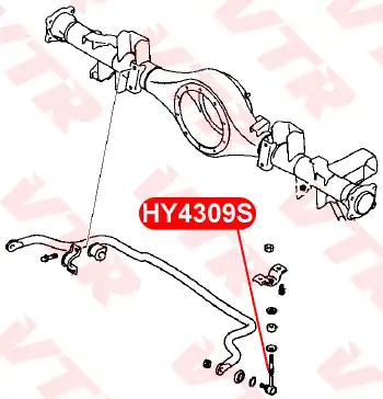 Тяга стабилизатора VTR HY4309S