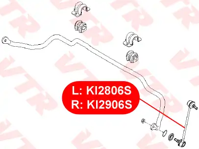 Тяга стабилизатора VTR KI2806S