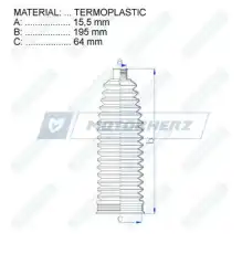 Пыльник RDZ0548MG MOTORHERZ