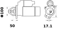 Стартер LETRIKA IS1172