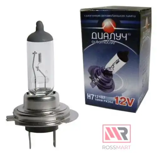 Автолампа PX26d ДИАЛУЧ 12107 H7 12