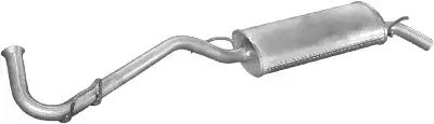 ГЛУШИТЕЛЬ RENAULT CLIO 90-96 1.0/1.1 (ДВЕ ЧАСТИ) 2128 EDEX