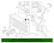 ДАТЧИК ДАВЛЕНИЯ КОНДИЦИОНЕРА VAG 5Q0959126A