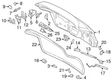 САЛЬНИК 95851270500 PORSCHE