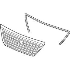 Решетка радиатора HONDA 75114SZ3A51