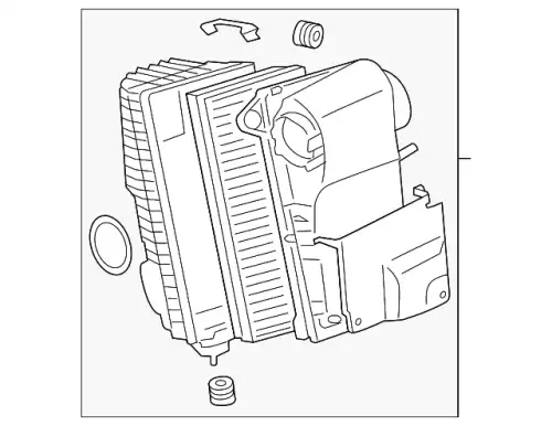 Фильтр воздушный VAG 7L6129607AN
