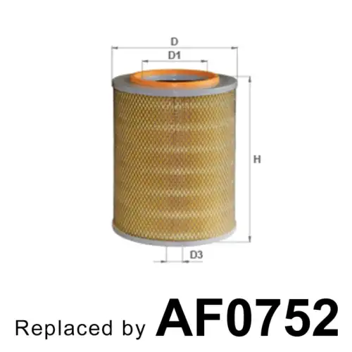 Фильтр воздушный ALPHA FILTER AF 152