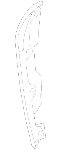 Уплотнитель двери MB 231 727 01 30