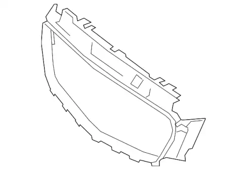 Решетка радиатора MB 238 888 01 00