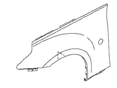 Крыло NISSAN F31003NAAA