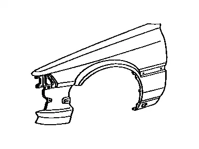 Крыло TOYOTA / LEXUS 5380232060