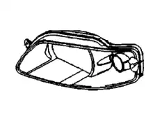 Фара CHEVROLET 96540254