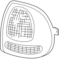 Фонарь задн.лев. 68241333AA CHRYSLER