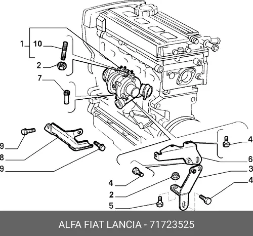деталь 71723525 FIAT