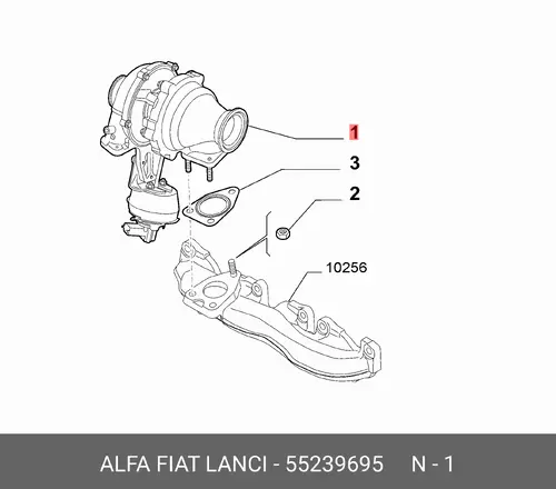 деталь 55239695 FIAT
