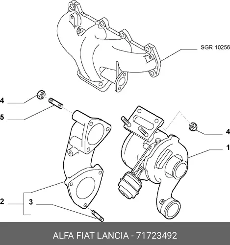 деталь 71723492 FIAT