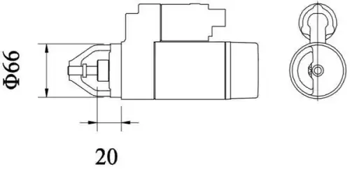 Стартер MAHLE MS 436