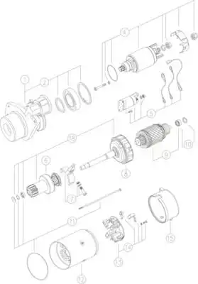 Стартер MAHLE MS 654