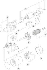 Стартер MAHLE MS 715